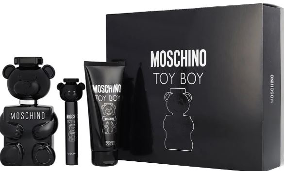 Moschino Toy Boy 3.4oz Edp+Shower Gel+10ml Mini