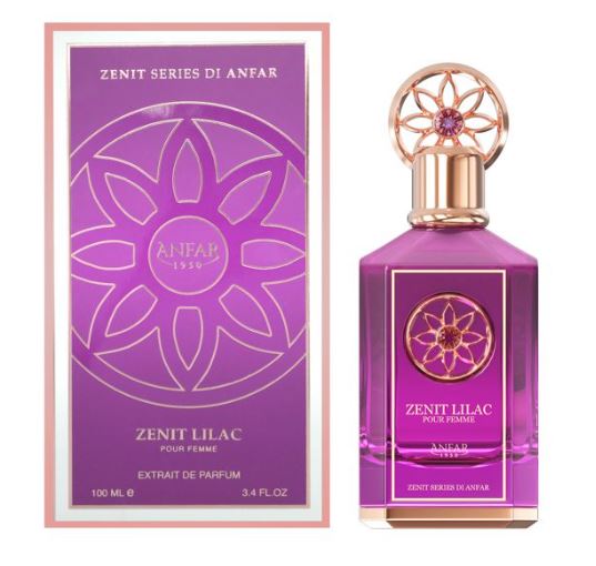 Zenit Lilac By Anfar 3.4 Oz Extrait de Parfum For Women