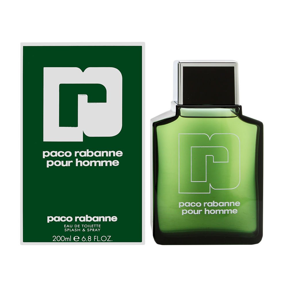 Paco Robanne Pour Homme 6.7oz Eau de Toilette for Men (Classic)