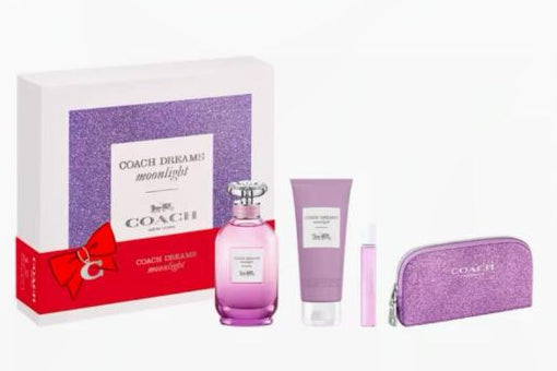 Coach Dreams Moonlight 3.0oz Eau de Parfum + .25oz + Body Lotion + Pouch