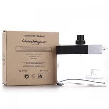Tester Ferragamo Black 3.4oz Eau de Toilette for Mens