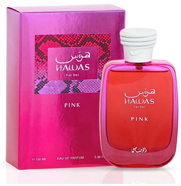 Hawas Pink By Rasasi 3.4oz Edp for Women