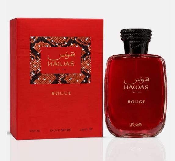 Hawas Rouge 3.4oz Edp By Rasasi