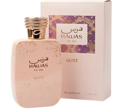 Hawas Glitz 3.4oz Eau De Parfum For Women