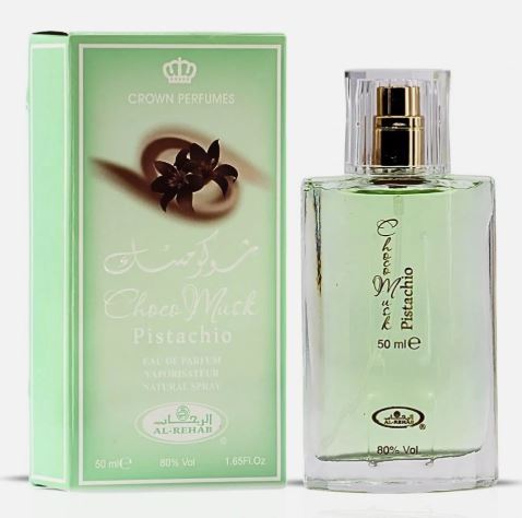 Al Rehab Choco Musk Pistachio 50ml Eau De Parfum
