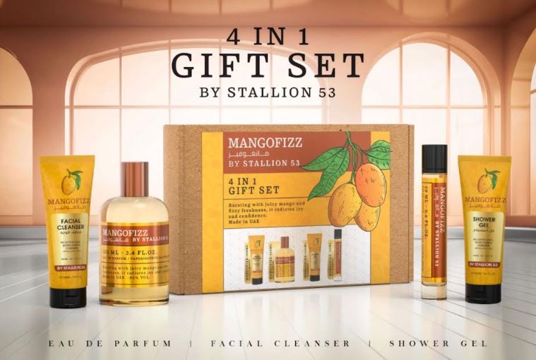 Emper Mangofizz 3.4oz Edp+20ml+ Gel+Facial Cleaner By Stallion 53