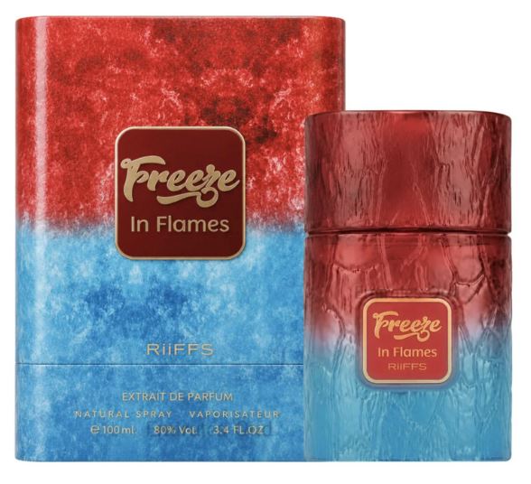 Riffs Freeze In Flames 3.4 oz For Men Extrait De Parfum