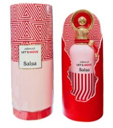 Armaf Let's Move Salsa 3.4oz Eau de Parfum fragrance bottle