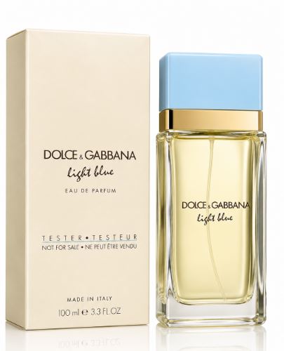 Tester Light Blue 3.4oz Eau de PARFUM for Women by Dolce & Gabbana