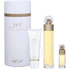 360 Ladies (Canister Set) 3.4oz Edp+3.0oz Gel+Mini