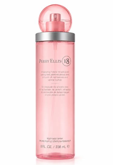 360 Perry Ellis 18 Body Mist 8oz for Women
