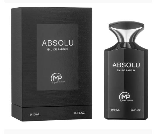 Mast Absolu Black 3.4oz Edp for Men Bharara