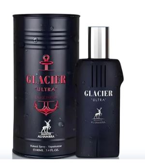 Al Hambra Glacier Ultra 3.4oz Edp for Men