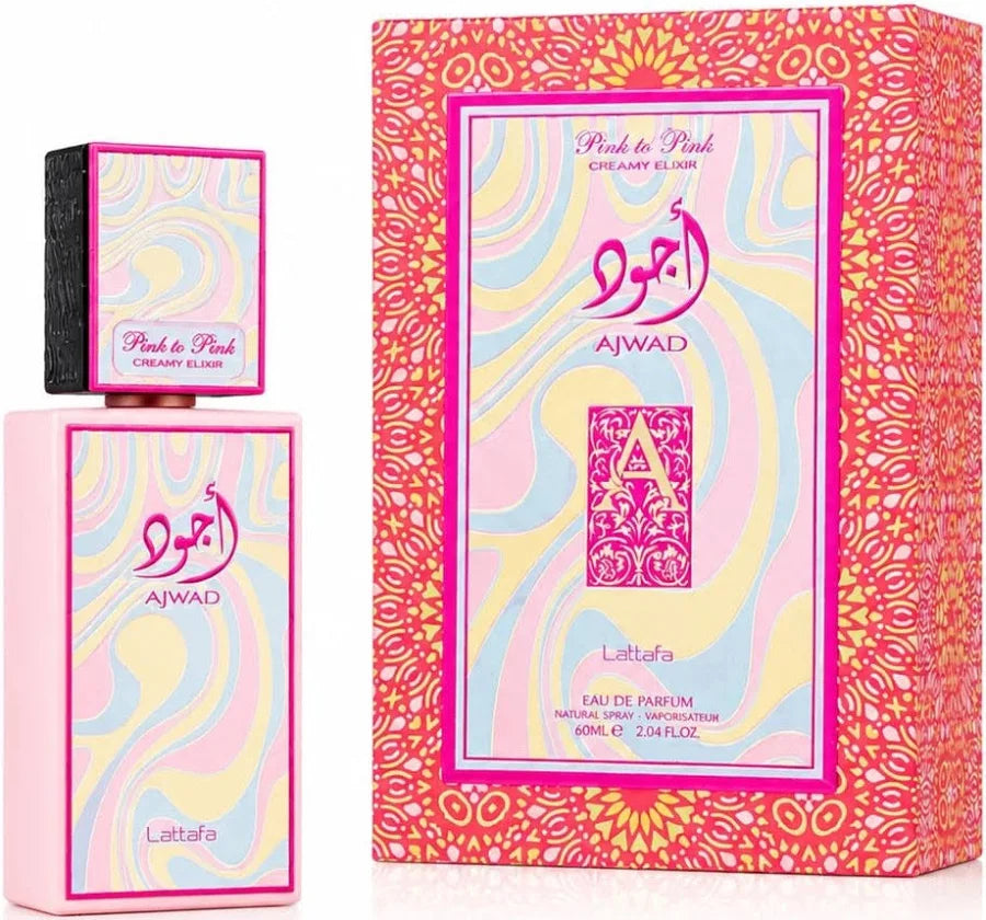 Lattafa Ajwad Pink To Creamy Elixir Pink 2.0oz Eau de Parfum