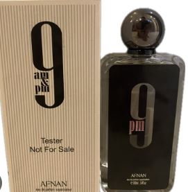 Tester 9PM Black 3.4oz Edp By Afnan