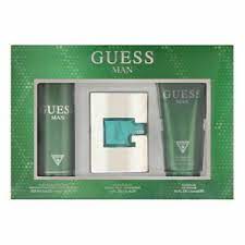Guess Man Gift Set 2.5oz Edt + 6.0oz Deo + 6.7oz Shower Gel