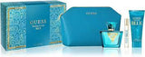 Guess Seductive Blue Ladies Set 2.5oz Edt+Mini+Gel+Bag