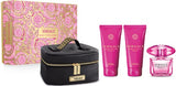 Bright Crystal Absolu Versace Set 3.0oz Edp+Lotion+ Gel+ Bag