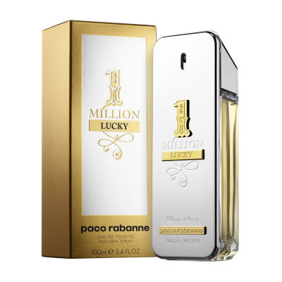 One Million Lucky 3.4oz EDT for Men By Paco Rabanne