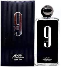 Afnan 9PM (Black) 3.4oz Eau De Parfum for Men