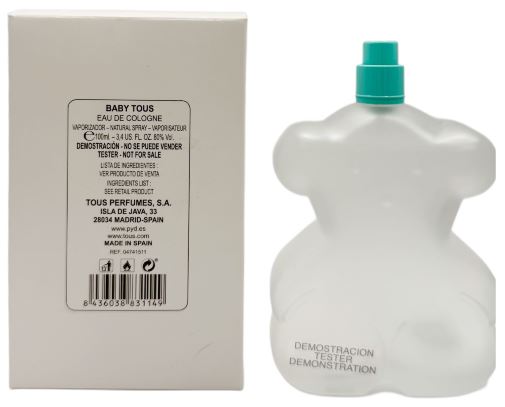 Tester Baby Tous 3.4oz Eau de Toilette for Kids