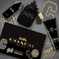 Coach Man 3.4oz Eau de PARFUM + 15ml Mini + Gel
