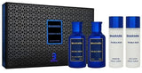 Bharara Double Bleu Gift 3.4oz Edp+After Shave+ Lotion+2 Minis 10ml