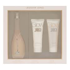 Glow By JLo 3.4oz Edt+2.5oz Body Lotion+2.5oz Gel