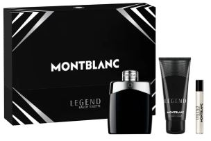 Mont Blanc Legend 3.4oz Eau de Toilette + Mini + Gel