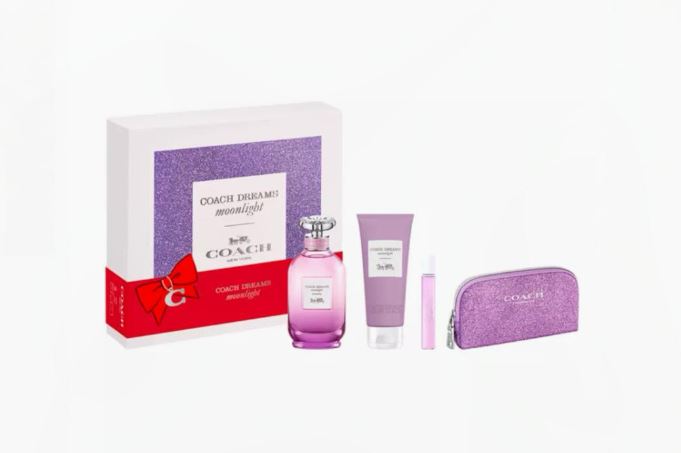 Coach Dreams Moonlight 3.0oz Eau de Parfum + .25oz + Body Lotion + Pouch