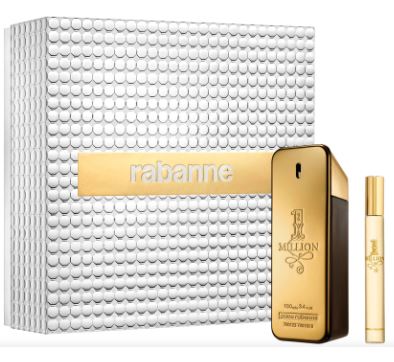 One Million 3.4oz Edt + 10ml  By Paco Rabanne