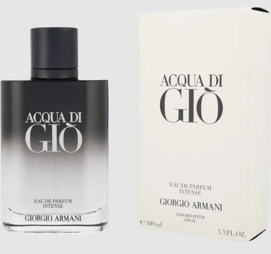 Acqua Di Gio Men 3.4oz Eau de Parfum Intense By Giorgio Armani