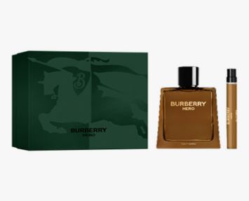 Burberry Hero 3.3 oz  + Mini 10ml Set for Men