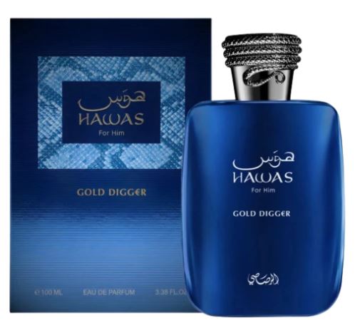 Hawas Gold Digger 3.4oz Edp By Rasasi