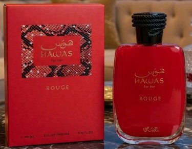 Hawas Rouge 3.4oz Edp By Rasasi