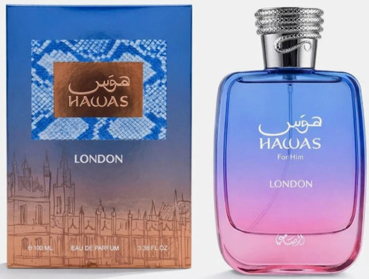 Hawas London 3.4oz Edp By Rasasi