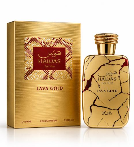 Hawas Lava Gold 3.4oz Edp By Rasasi