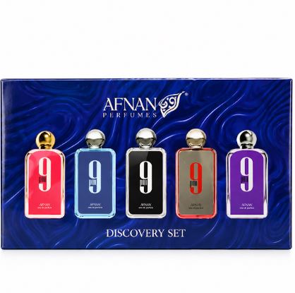 Afnan Discovery Set 5 x 2ml (Coral, Dive, Black, Rebel, Purple)