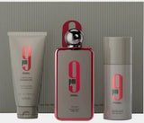 Afnan 9PM Rebel 3.4oz EDP + Gel + Deo Set