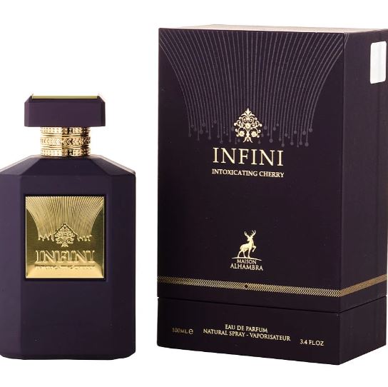Alhambra Infini Intoxicating Cherry 3.4oz Edp  (Lattafa)