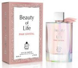 Beauty of Life Pink Crystal 3.4oz Eau De Parfum by Milestone Perfumes