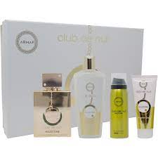 Club de Nuit Milestone 3.5oz Edp+Lotion+Deo+Gel