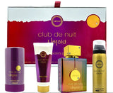 Club Nuit Untold 3.6oz Edp+1.7oz Body Spr+2.6oz Deo+3.4oz Lotion