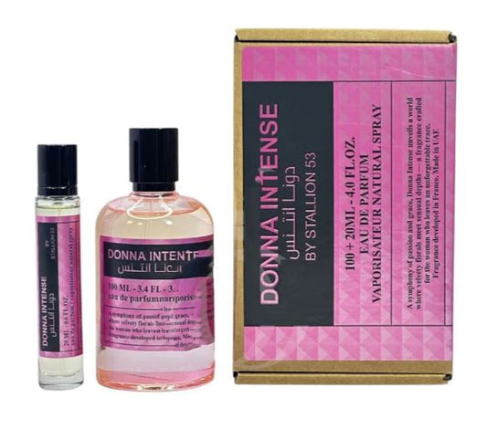 Emper Donna Intense by Stallion 53 3.4oz Eau de Parfum + Mini