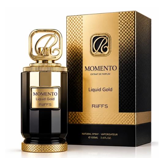 RIIFFS Momento Liquid Gold 3.4oz Extrait de Parfum