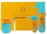 Lux Odyssey Mandarin Sky 3.4oz Edp+10ml+Gel+Mist By Armaf