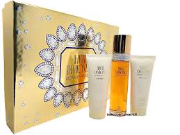 White Diamnod Set 3.4oz Edt + 3.4oz Body Wash + 3.3oz Lotion