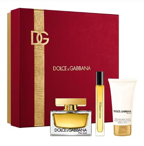 The One 2.5oz Edp + Lotion + Mini By Dolce Gabanna D&G