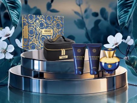 Versace Dylan Blue Femme.100ml Edp+Shower 100ml+Body 100ml+Bag