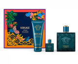 Eros Men 3.4oz EDT + 10ml Mini + Gel by Versace